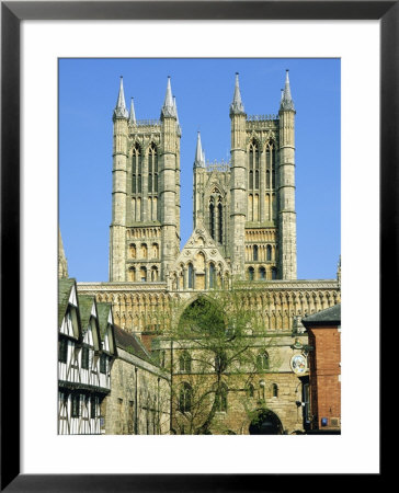Lincoln Cathedral, Lincoln, Lincolnshire, England, Uk, Europe by Neale Clarke Pricing Limited Edition Print image