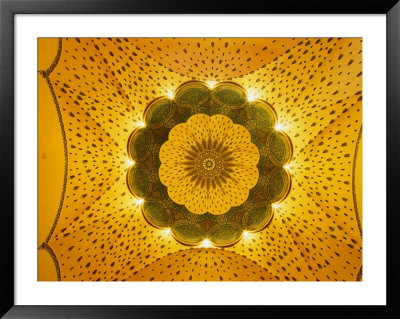Art-Nouveau Dome Of The Gellert Thermal Baths Of Budapest, Hungary by Martin Moos Pricing Limited Edition Print image