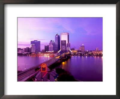 Jacksonville, Florida, Main Street Bridge by John Coletti Pricing Limited Edition Print image