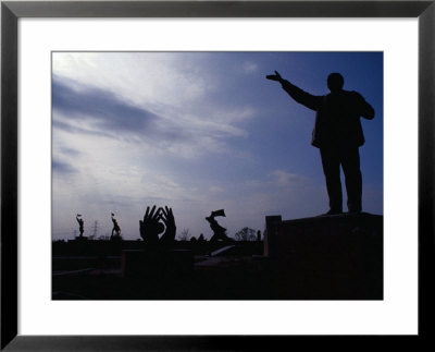 Statues At Statue Park, Budapest, Hungary by David Greedy Pricing Limited Edition Print image