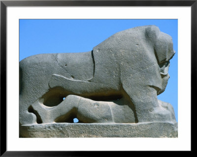 Lion Of Babylon Statue, Babylon, Babil, Iraq by Jane Sweeney Pricing Limited Edition Print image