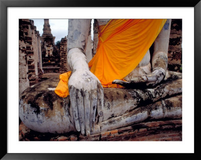 Giant Statue Of Buddha, Sukothai, Thailand by Koa Kahili Pricing Limited Edition Print image