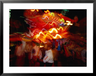 Dragon At Chinese New Year's Parade, San Francisco, California, Usa by Curtis Martin Pricing Limited Edition Print image
