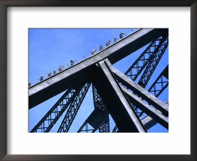 Climbers On Sydney Harbour Bridge, Sydney, Australia by Glenn Beanland Pricing Limited Edition Print image