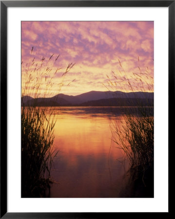 Sandpoint, Id, Sunset On Lake Pond Oreille by Mark Gibson Pricing Limited Edition Print image