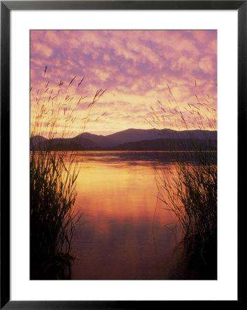 Sandpoint, Id, Sunset On Lake Pond Oreille by Mark Gibson Pricing Limited Edition Print image