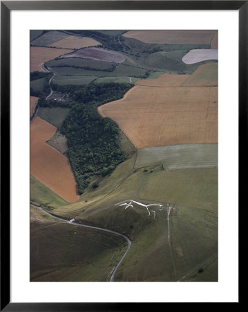 The Famed Uffington Chalk Horse Commands The Site Of A Celtic Fort by James P. Blair Pricing Limited Edition Print image