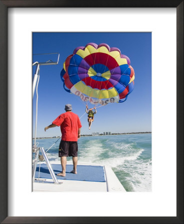 Parasailing, Venice, Florida by David M. Dennis Pricing Limited Edition Print image