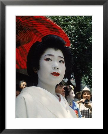 Portrait Of A Geisha, Japan by Denise Marcotte Pricing Limited Edition Print image