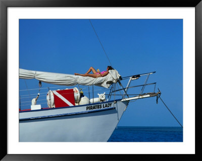 Sailing In The Bahamas, Bahamas by Greg Johnston Pricing Limited Edition Print image