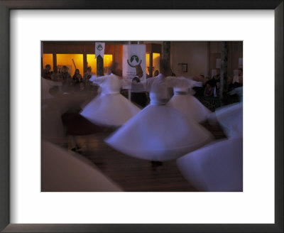 Whirling Dervishes, Istanbul, Turkey by Michele Burgess Pricing Limited Edition Print image