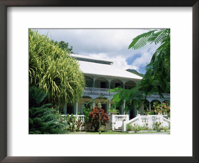 Habitation Saint Joseph (St. Joseph), Institut Kreol Des Seychelles), Island Of Mahe, Seychelles by Bruno Barbier Pricing Limited Edition Print image