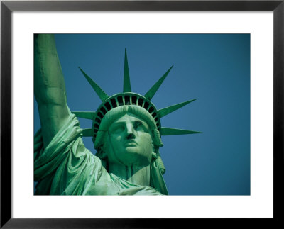 A Close View Of The Statue Of Libertys Face by Joel Sartore Pricing Limited Edition Print image