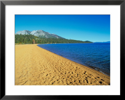 The Shore Of Lake Tahoe, California by Koa Kahili Pricing Limited Edition Print image