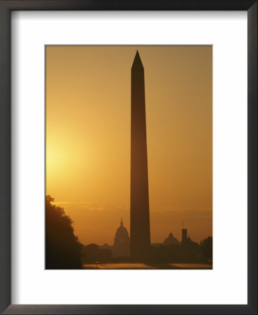 Looking East Towards The Washington Monument, The Capitol, And Smithsonian Institution Building by Brian Gordon Green Pricing Limited Edition Print image