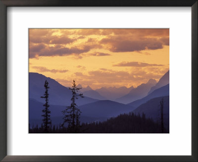 Sunset In Banff National Park, Alberta, Canada by Janis Miglavs Pricing Limited Edition Print image