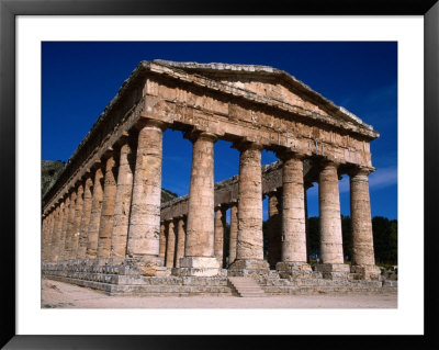 Ancient Doric Temple, Segesta, Sicily, Italy by Stephen Saks Pricing Limited Edition Print image