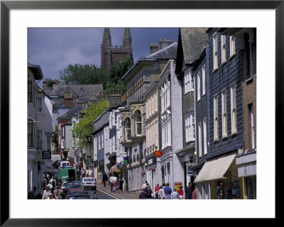 High Street, Totnes, Devon, England by Nik Wheeler Pricing Limited Edition Print image