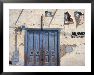 Campaign Posters On House, Peru by Michele Burgess Pricing Limited Edition Print image