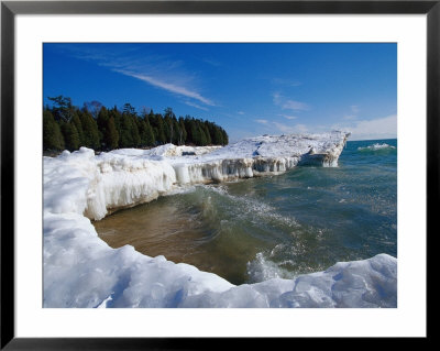 Whitefish Dunes State Park, In The Winter, Wi by Todd Phillips Pricing Limited Edition Print image