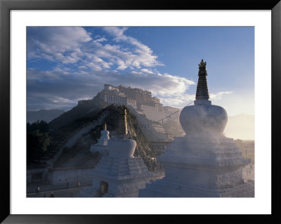 Potala At Sunrise, Lhasa, Tibet by Vassi Koutsaftis Pricing Limited Edition Print image