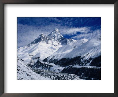 Mt. Ama Dablam, Khumbu Himal, Sagarmatha, Nepal by Bill Wassman Pricing Limited Edition Print image