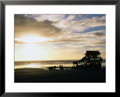 Wreck Of Peter Iredale (1906) On Beach, Fort Stevens State Park, Usa by John Elk Iii Pricing Limited Edition Print image