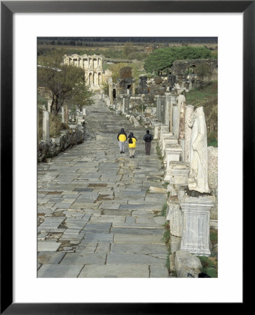 Marble Avenue, Ephesus, Turkey by Keren Su Pricing Limited Edition Print image