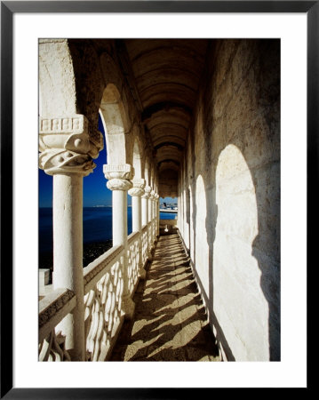Balcony Of Torre De Belem, Lisbon, Portugal by Izzet Keribar Pricing Limited Edition Print image
