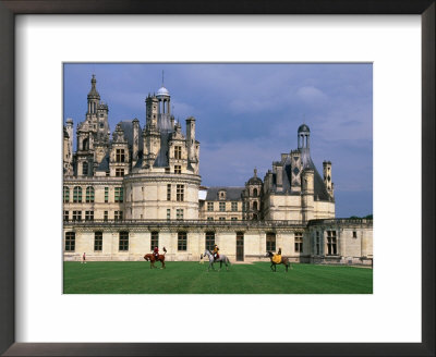Equestrian Show At Chateau De Chambord In Loire Valley, Chambord, France by Diana Mayfield Pricing Limited Edition Print image