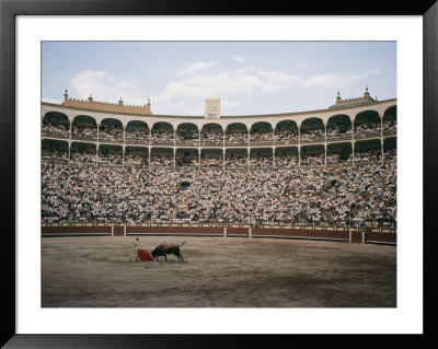 A Bullfight In Madrid by Walter Meayers Edwards Pricing Limited Edition Print image