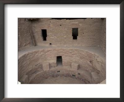 Kiva At Spruce Tree House Ruins, Mesa Verde National Park, Colorado, Usa by Jerry & Marcy Monkman Pricing Limited Edition Print image