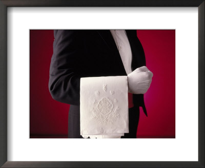 Waiter With Towel by Sylvia Bissonnette Pricing Limited Edition Print image