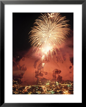 Fireworks Over Aspen, Co by Gary Hubbell Pricing Limited Edition Print image