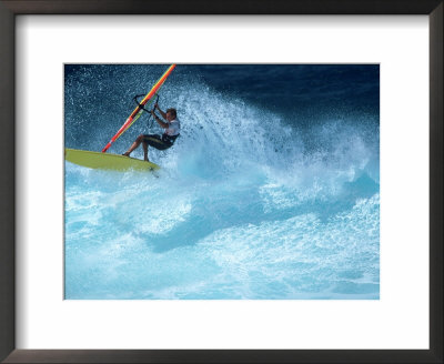 Windsurfing, Hookipa Beach, Maui, Hawaii by Eric Sanford Pricing Limited Edition Print image