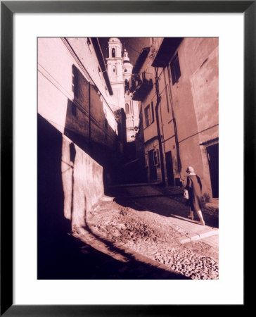 Walkway, Menton, France by John Coletti Pricing Limited Edition Print image