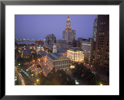 Faneuil Hall Marketplace At Night, Boston, Ma by Kindra Clineff Pricing Limited Edition Print image