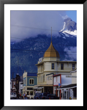Historical Building Line, Broadway, Skagway, Ak by Troy & Mary Parlee Pricing Limited Edition Print image