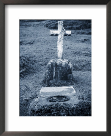 Grave, St. John In The Wilderness Cemetery, Mcleod Ganj, Himachal Pradesh State, India by Jochen Schlenker Pricing Limited Edition Print image