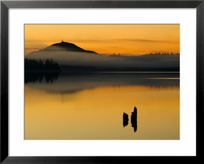 Sunset On Lake Quinault, Olympic National Park, Washington, Usa by Trish Drury Pricing Limited Edition Print image