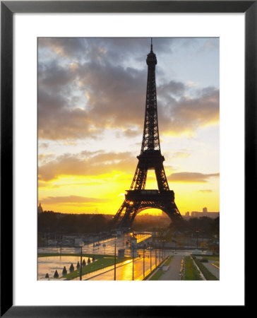 Eiffel Tower At Dawn, Place Trocadero Square, Paris, France by Per Karlsson Pricing Limited Edition Print image