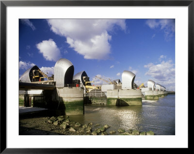 River Thames Barrier, London by Ronald Toms Pricing Limited Edition Print image