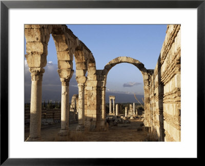 Aanjar, Umayyad Remains, Bekaa Valley, Lebanon, Middle East by Charles Bowman Pricing Limited Edition Print image