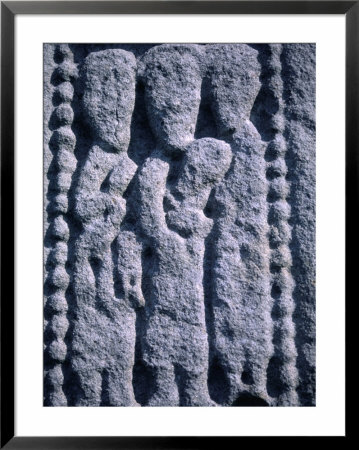Stone Detail From 11Th Century High Cross, Drumcliff, County Sligo, Ireland by Gareth Mccormack Pricing Limited Edition Print image