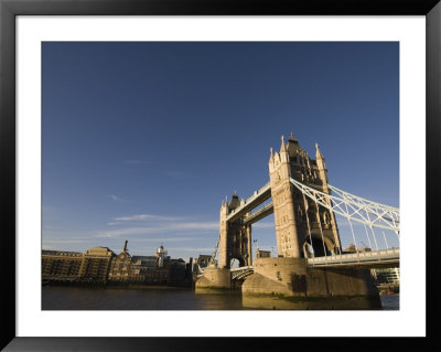Tower Bridge, River Thames, London, England by Amanda Hall Pricing Limited Edition Print image