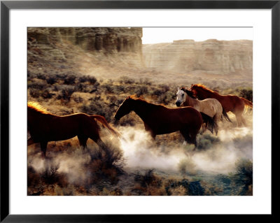 Quarter Horses In Motion, U.S.A. by Curtis Martin Pricing Limited Edition Print image