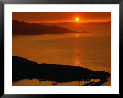 Sunset At San Francisco Bay, Ca by Gene Cohn Pricing Limited Edition Print image