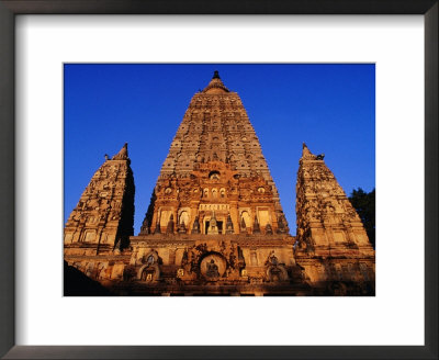 Mahabodhi Temple, Bodhgaya, Bihar, India by Richard I'anson Pricing Limited Edition Print image