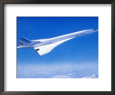 Concorde In Flight, Air France by Northrop Grumman Pricing Limited Edition Print image