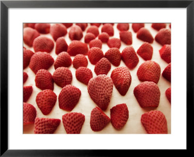 Strawberries In Cream by Fogstock Llc Pricing Limited Edition Print image